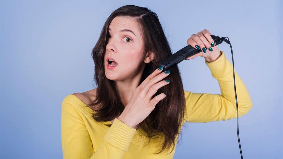 Refrain from excess hair styling and heat treatments