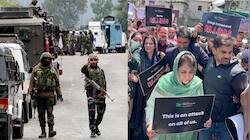 ‘Kashmir Is Ashamed’: Mehbooba Mufti Leads Protest In Srinagar