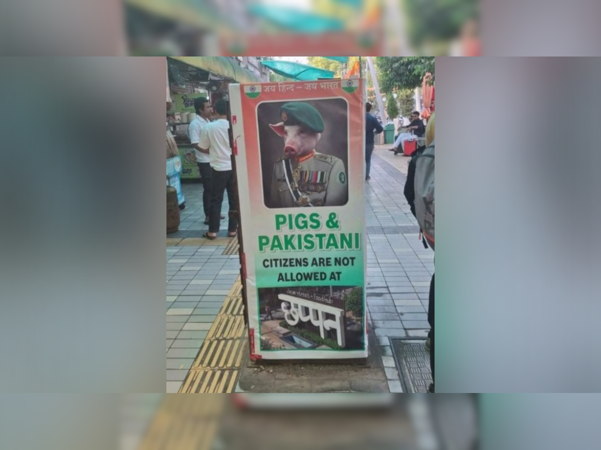 ‘Pakistanis Not Allowed’: Poster Comes Up In MP’s Indore After Pahalgam ...