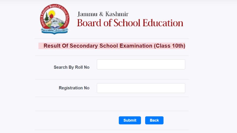 JKBOSE Class 10 Result 2025 Declared: Check Results Online