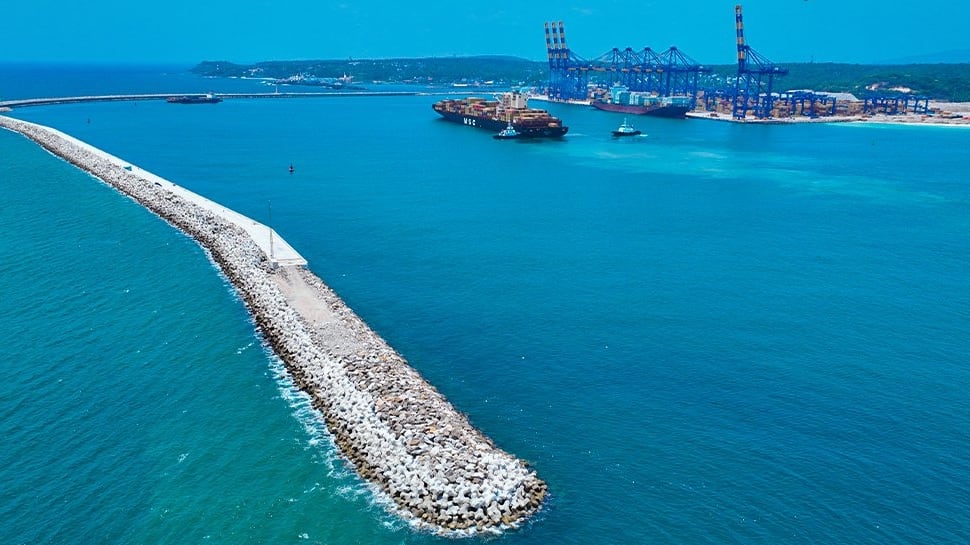 Vizhinjam International Seaport: India's Gateway, dedicated to the nation.