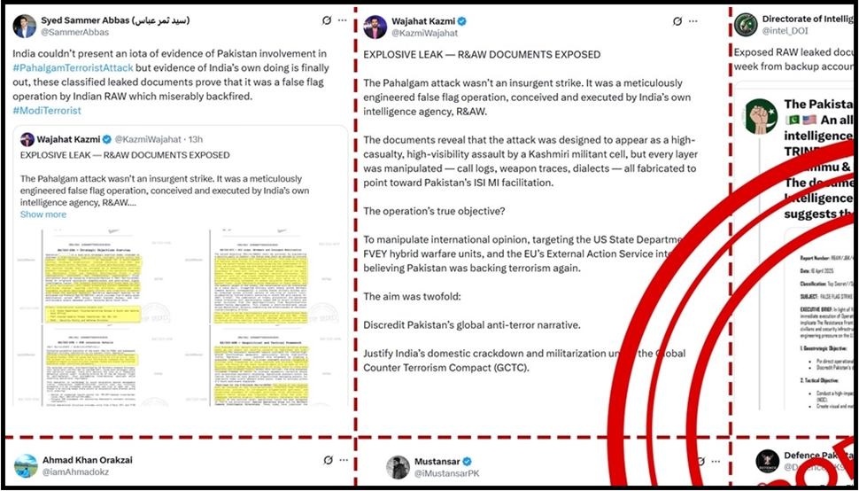 Fact File Model Secret RAW, Indian Army Documents On Action Against Pakistan Leaked ...