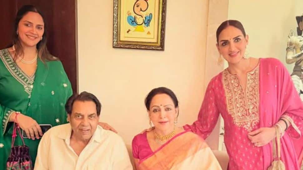 Esha Deol Calls Dharmendra and Hema Malini Her 'World' On Their Wedding Anniversary