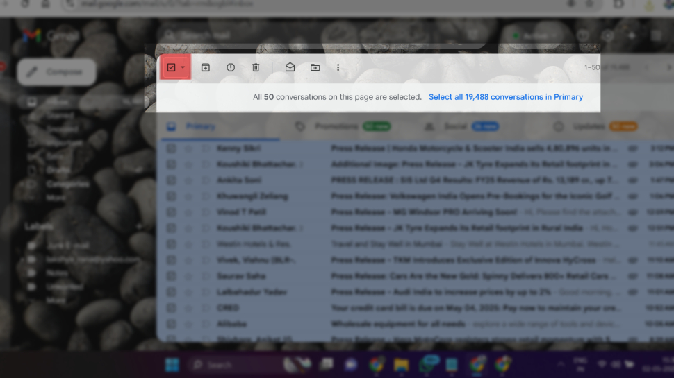 Select Emails