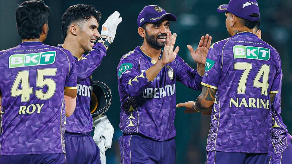 कोलकाता नाइट राइडर्स (10 मैच, 9 अंक, एनआरआर: +0.271) - 7 वीं