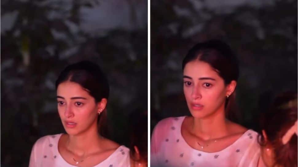 Nirmal Kapoor Funeral: Ananya Panday Breaks Down In Tears While Paying Last Respects To Best Friend Shanaya's Grandmother | VIDEO