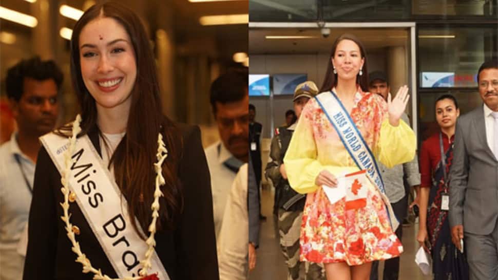 Miss World 2025: Contestants Begin Arriving In Hyderabad As Anticipation Builds For Global Pageant