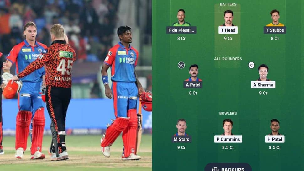 SRH VS DC DREAM11 PREDICTION IPL 2025: फंतासी टिप्स, आज खेलना, कप्तान, वाइस-कैपिटिन पिक्स फॉर सनराइजर्स हैदराबाद बनाम दिल्ली कैपिटल 55 वां मैच