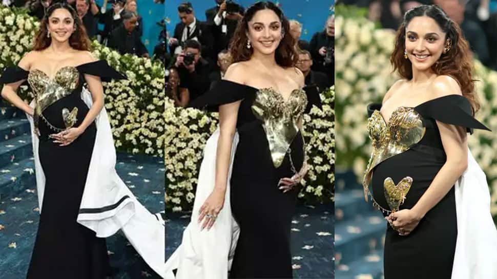 Preggers Kiara Advani Glows In Gaurav Gupta Couture At Her Met Gala 2025 Debut
