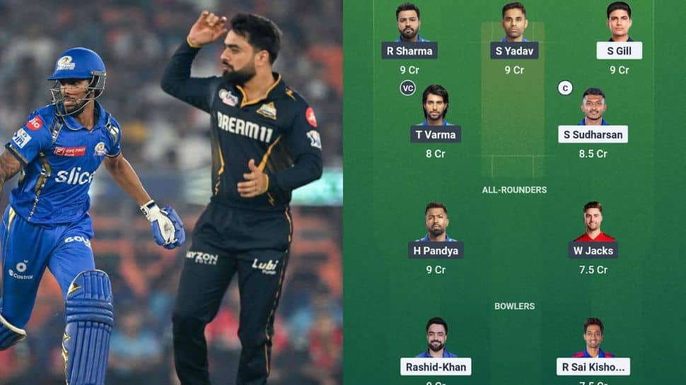 MI vs GT Dream11 Prediction IPL 2025: Fantasy Tips, Today's Playing XI, Captain, Vice-Captain Picks For Mumbai Indians vs Gujarat Titans 56th Match