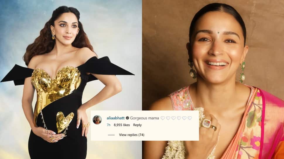 Kiara Advani Flaunts Baby Bump At Met Gala 2025; Alia Bhatt Calls Her 'Gorgeous Mama'