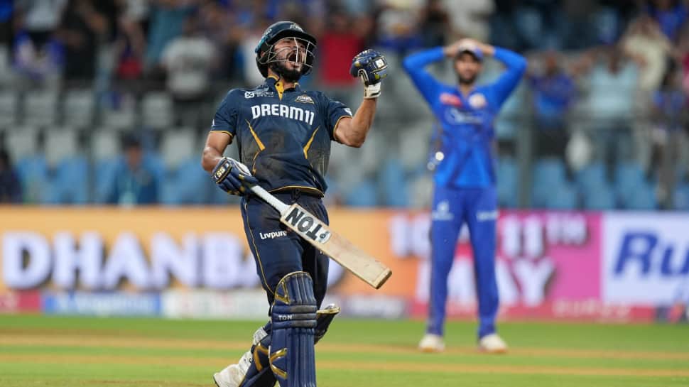 IPL 2025: Gujarat Titans End Mumbai Indians' Winning Streak With Three-Wicket Victory In Rain-Affected Thriller
