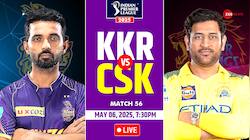 KKR vs CSK IPL 2025, Match 57 Highlights: CSK Win By 2 Wickets