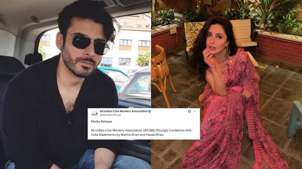 AICWA Seeks For 'Strict Ban' On Fawad Khan And Mahira Khan Amid India-Pakistan Tensions