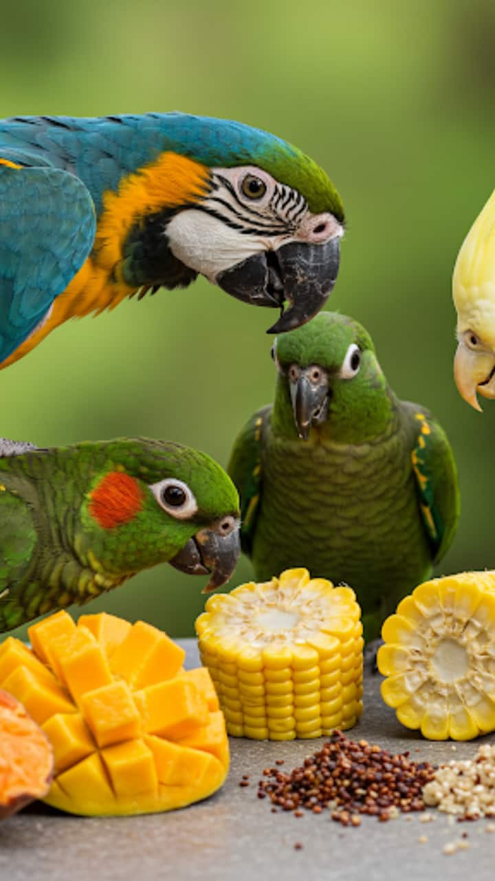 ⁠Not Just Seeds: Surprising Foods Parrots Love