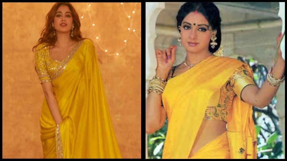 Janhvi - Sridevi 'Chandni' Look