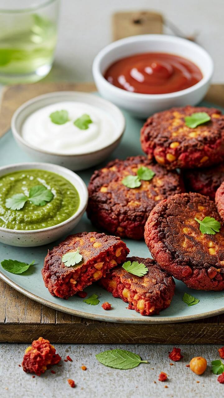 7-Step Guide To Wholesome Beetroot Chickpea Tikkis