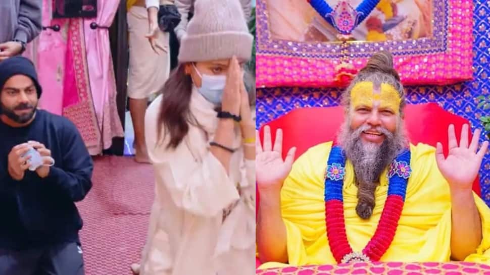 Day After Retirement, Virat Kohli Visits Premanand Maharaj In Vrindavan With Anushka Sharma