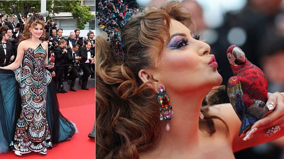 Urvashi Rautela's First BOLD Look With Parrot Clutch Worth Rs 4 Lakh From Cannes 2025 Breaks Internet!
