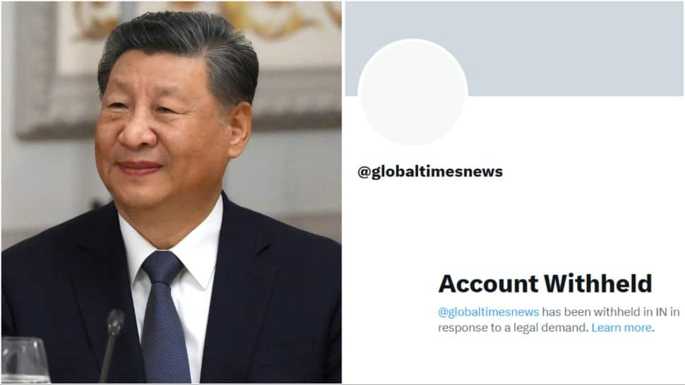 인도는 중국 국가를 차단합니다 -1o -Global Times x 계정 잘못된 정보