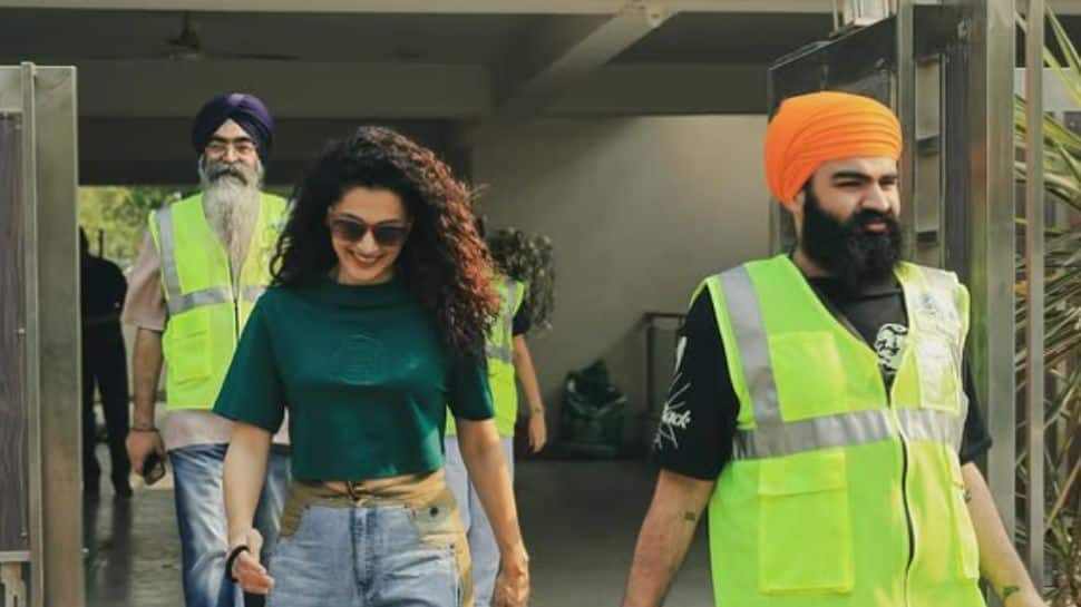 Taapsee Pannu Donates Insulated Water Coolers To Underprivileged Communities, Encourages Fans To ‘Give It A Try’