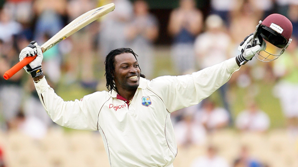 Chris Gayle (West Indies) - 37 Years, 100 Days