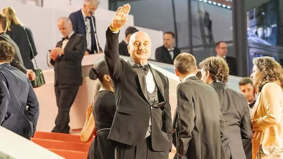 Cannes 2025: Anupam Kher Walks On The Red Carpet Ahead Of His Directorial 'Tanvi The Great' Screening