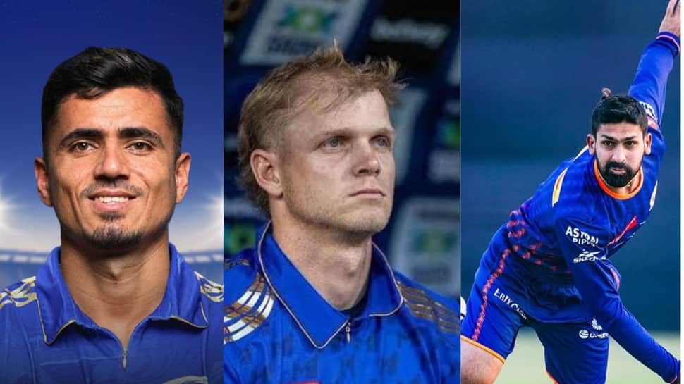 Mujeeb Ur Rahman, Corbin Bosch & Raghu Sharma - Mumbai Indians