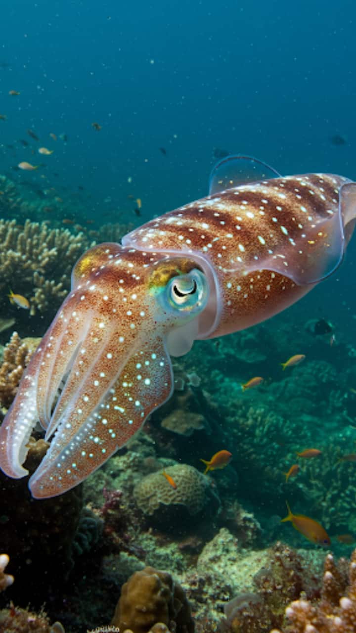  Hawaiian Bobtail Squid: