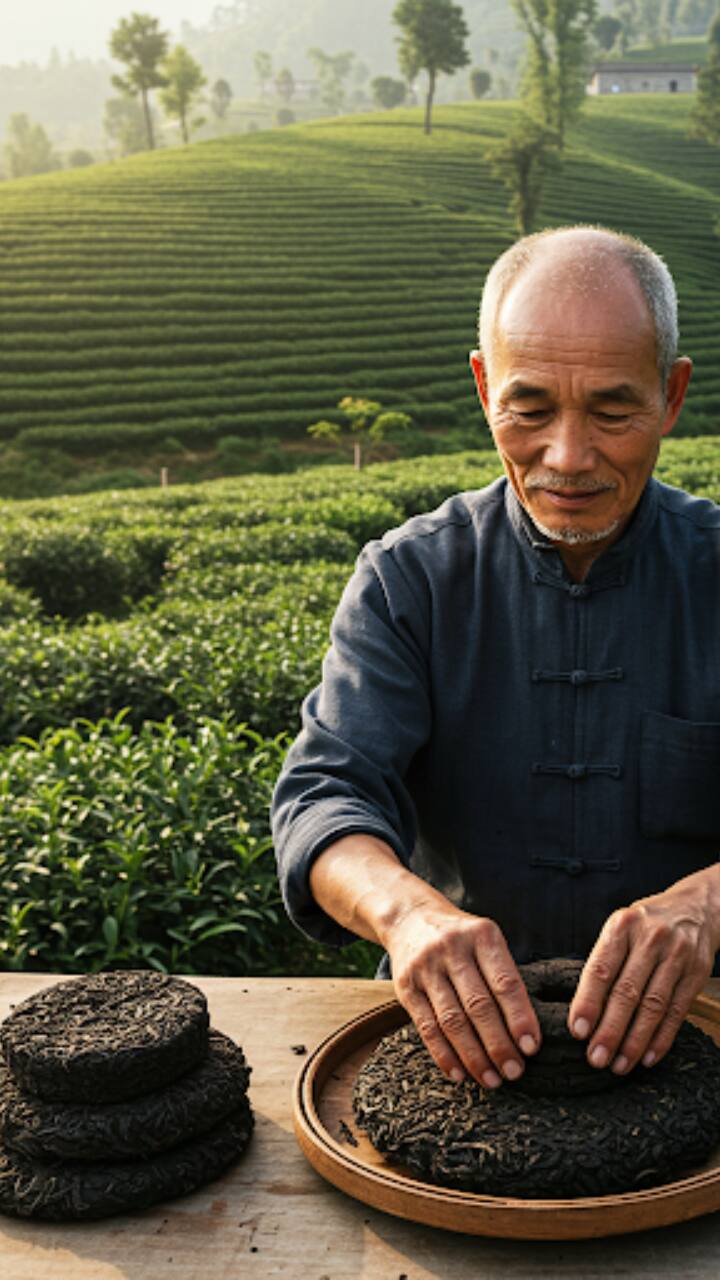 Some teas can age like wine: