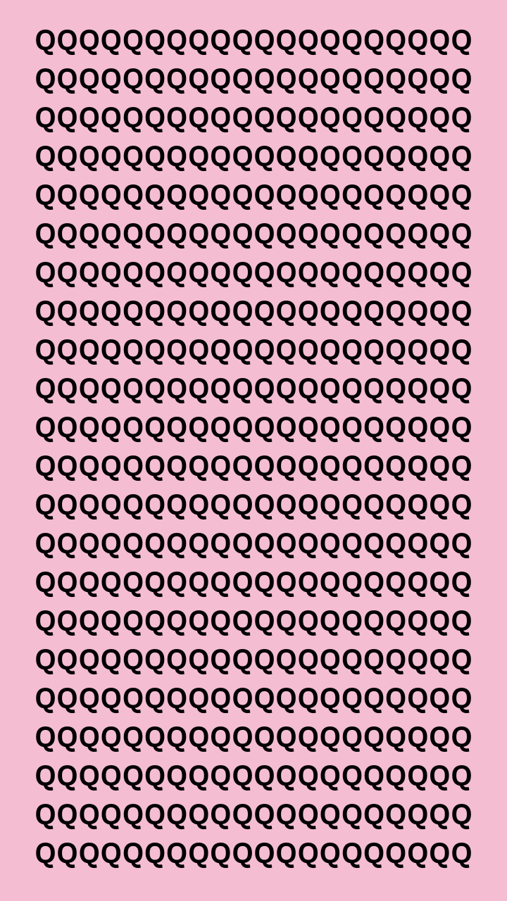 Optical Illusion Challenge: Find The Odd Letter In 5 Seconds