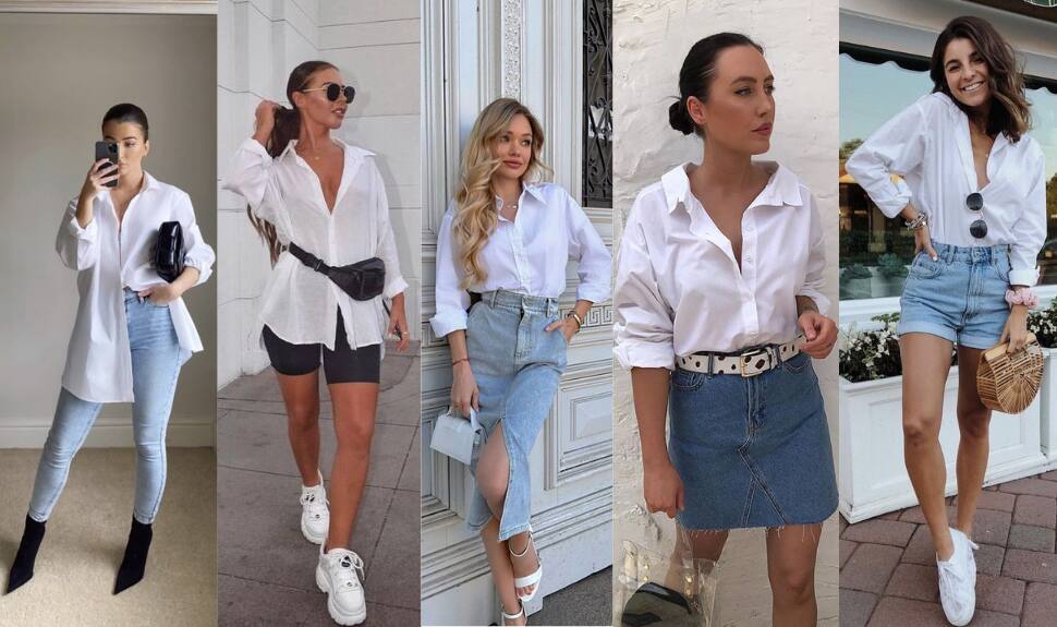 From AM to PM: What to Pair with a White Shirt for Women From AM to PM: What to Pair with a White Shirt for Women