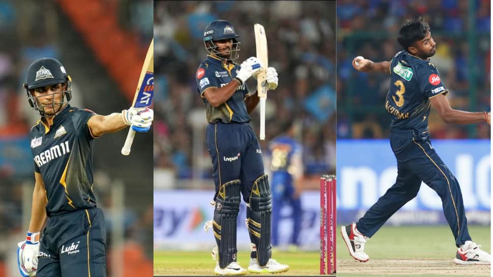 Gujarat Titans (GT): Shubman Gill, Sai Sudarshan, Manav Suthar