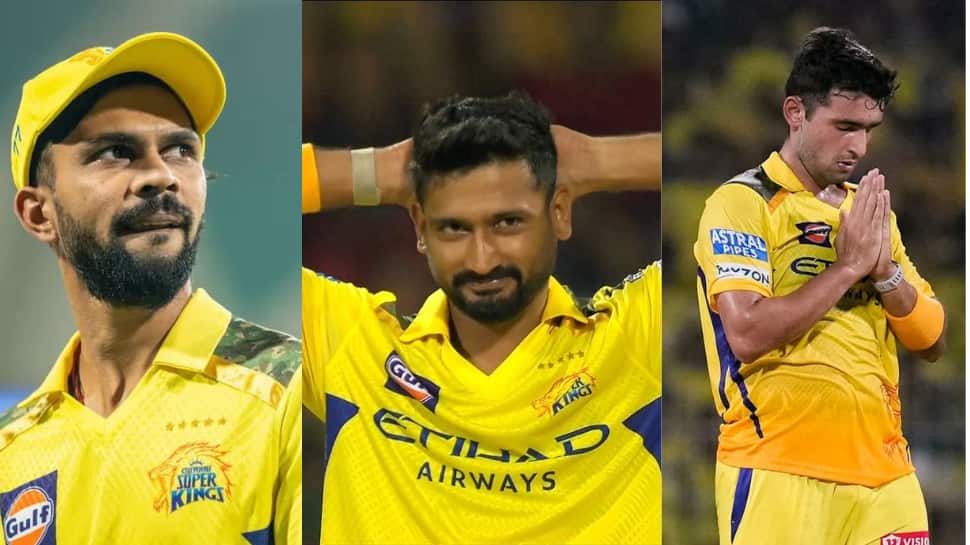 Chennai Super Kings (CSK): Ruturaj Gaikwad, Khaleel Ahmed, Anshul Kamboj