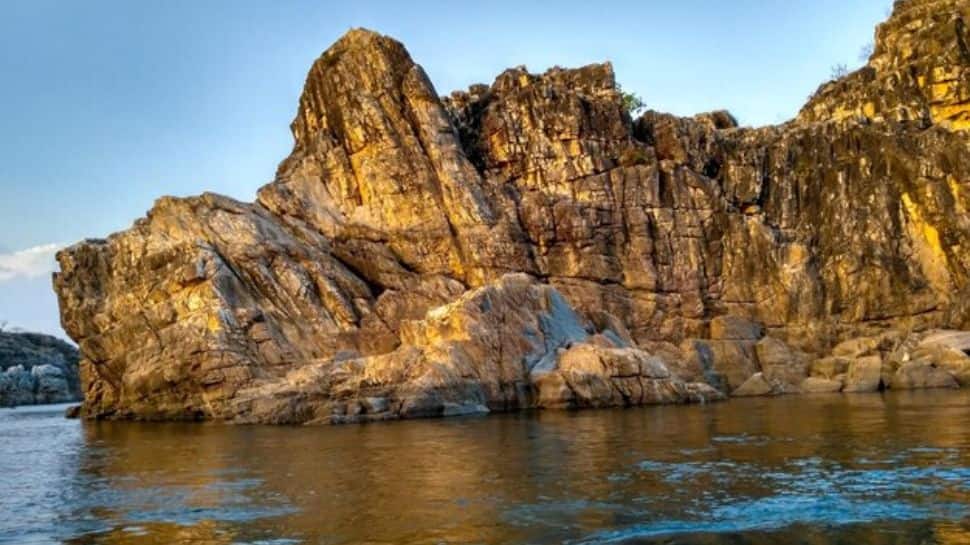 Marble Rocks at Bhedaghat, Madhya Pradesh