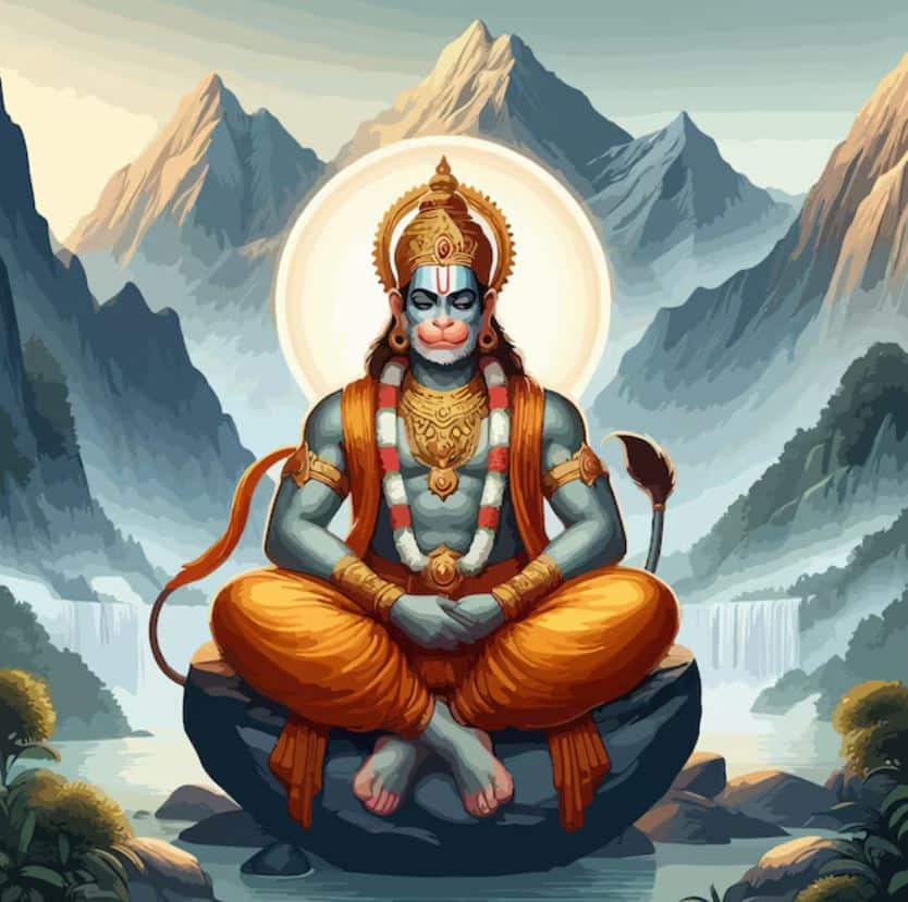 Chanting Hanuman Chalisa 108 Times for Protection Budhwa Mangal 2025, Bada Mangal, Lord Hanuman Blessings, Hanuman Chalisa 108 times, Boondi Prasad Ha