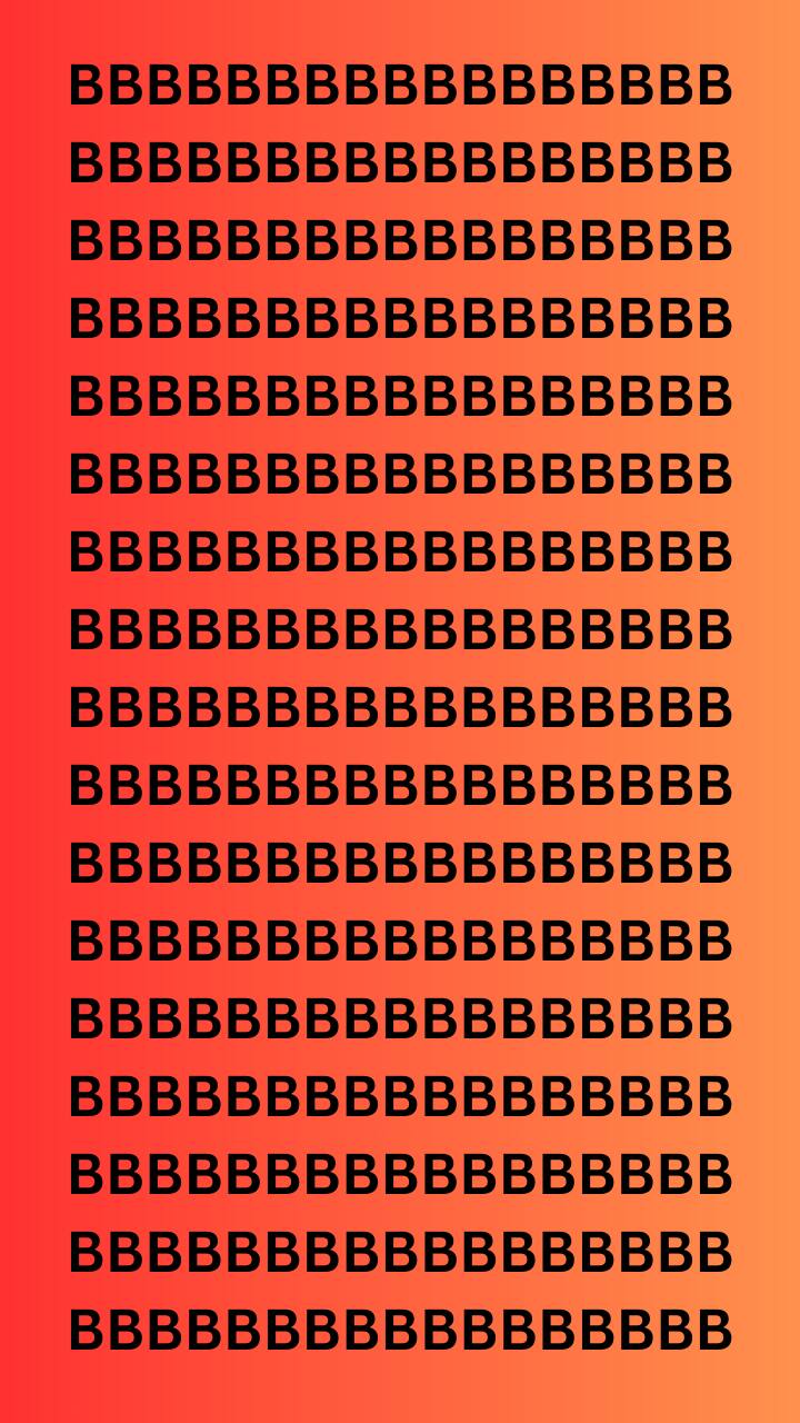 Can You Find The Hidden Letter in 2 Seconds?
