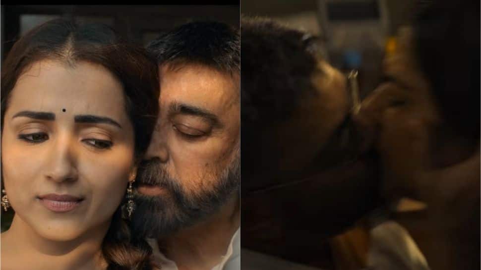 'Too Much Romance?' Kamal Haasan’s Intimate Scene With Trisha In Thug Life Trailer Divides Internet