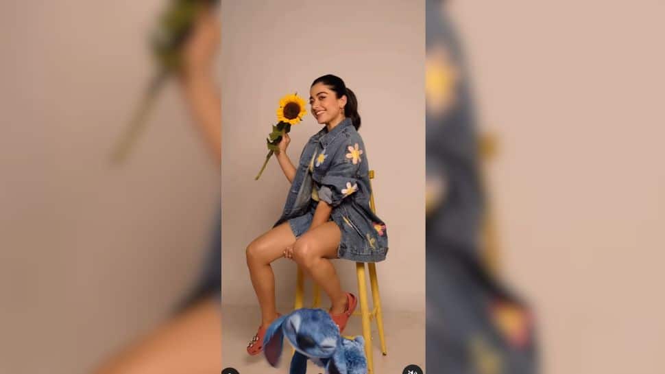 Animal Actress Rashmika Mandanna Goes International: Befriends The Adorable Stitch!