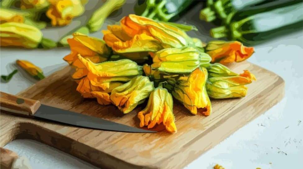10. Zucchini Blossoms (Squash Blossoms)