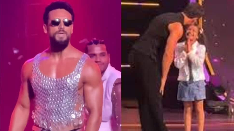 Tiger Shroff Dances With His Youngest Rival At Zee Cine Awards 2025 Stage - Watch