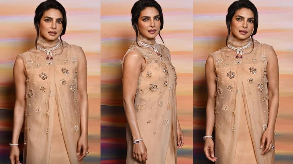 Priyanka Chopra Turns Head In Beige Ensemble; Pics With K-Pop Idol Lisa At Bvlgari Event Goes Viral - WATCH