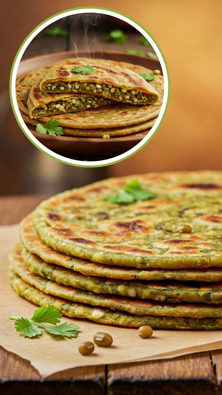 Quick And Healthy: Sprouted Moong Paratha In 7 Steps