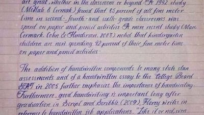 Digital Age Vs Handwriting