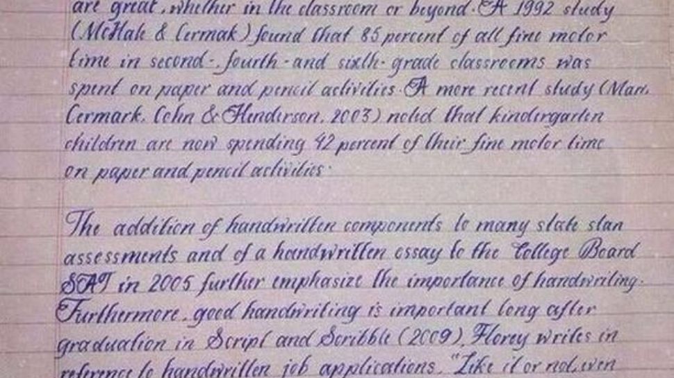 Digital Age Vs Handwriting