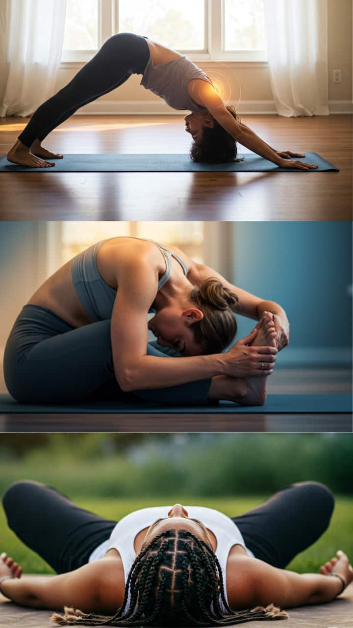 7 Calming Yoga Poses To Melt Away Daily Stress