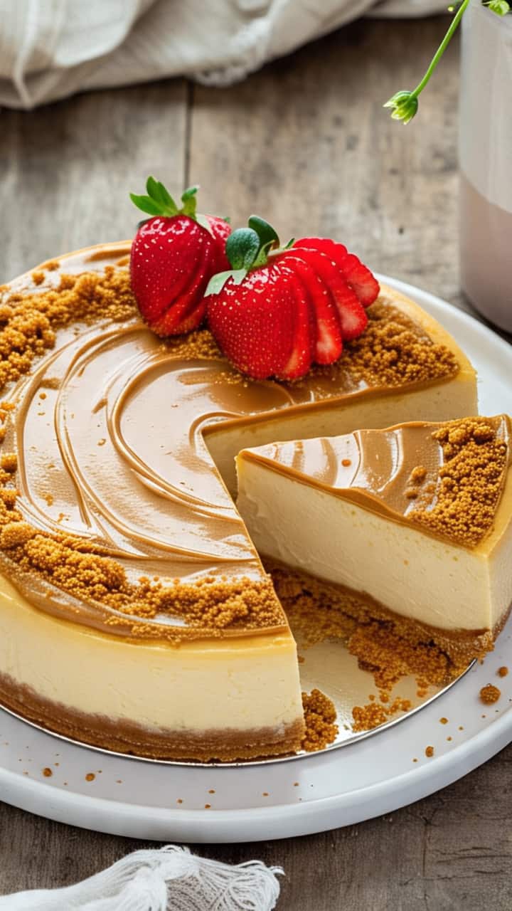 No Oven, No Fuss: Biscoff Cheesecake In Just 15 Minutes