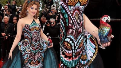 Urvashi’s Recent ‘Parrot’ Look at Cannes
