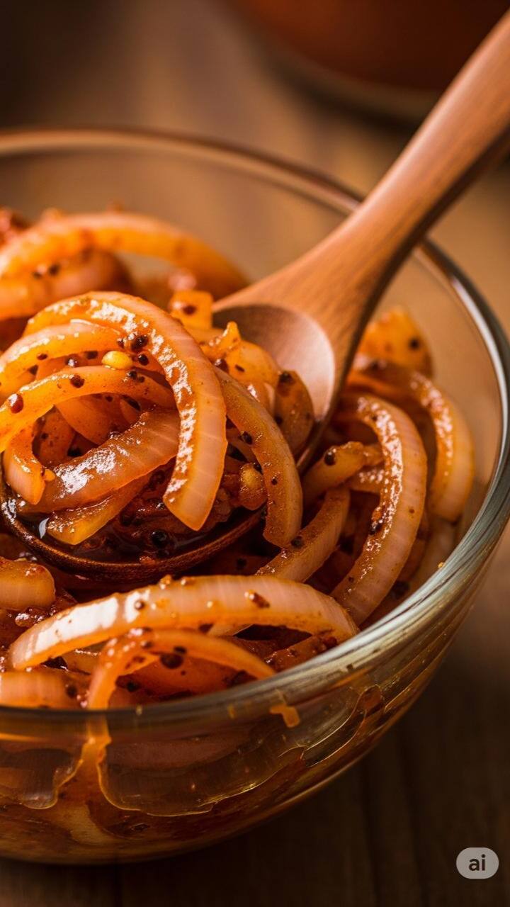 Slice, Spice, Sizzle: Make Onion Achaar In Minutes Slice, Spice, Sizzle: Make Onion Achaar In Minutes