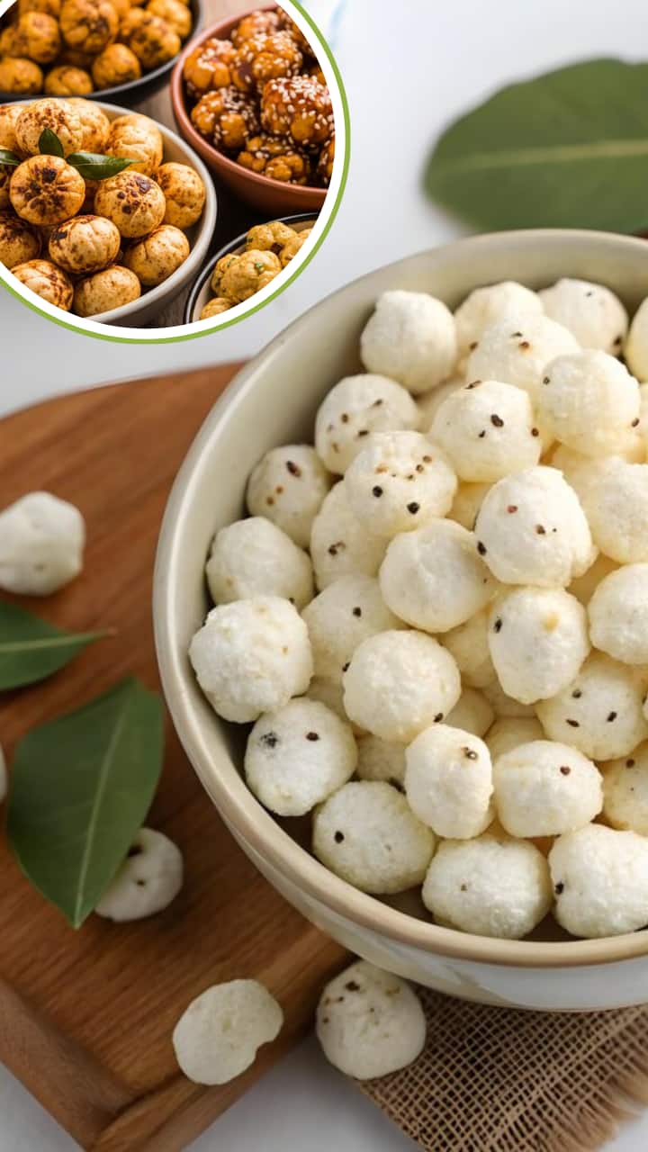 ⁠7 Quick Makhana Snacks Under 10 Minutes